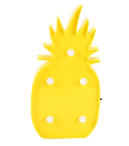 LUCES LED CON DISEÑO “PIÑA”