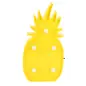 LUCES LED CON DISEÑO “PIÑA”