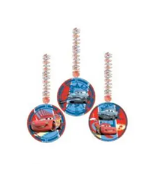 PACK DE 3 ACCESORIOS PARA COLGAR DISNEY CARS