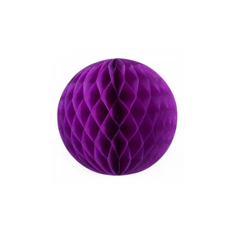 POMPONES NIDO 20CM PURPURA