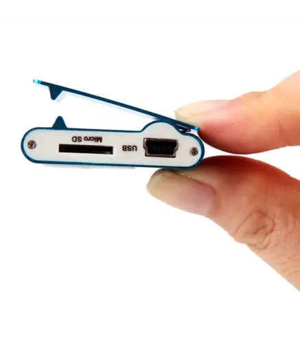 MP3 PLAYER CLIP + AURICULARES + CABLE USB EN CAJA