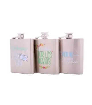 PETACA METAL FRASES HAPPY