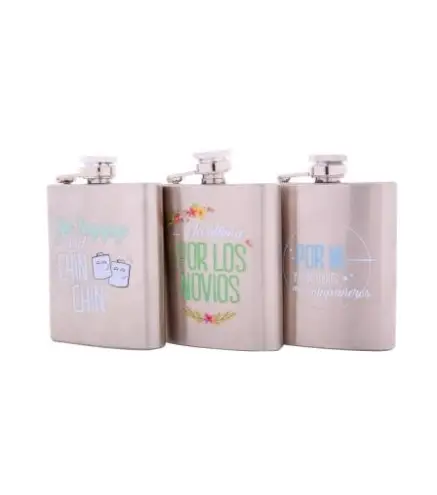 PETACA METAL FRASES HAPPY