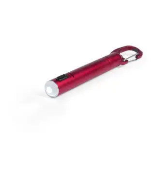LLAVERO BOLÍGRAFO + LINTERNA ROJO