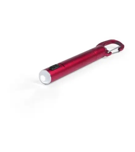 LLAVERO BOLÍGRAFO + LINTERNA ROJO