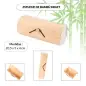 ESTUCHE DE BAMBÚ KRAFT RECTANGULAR