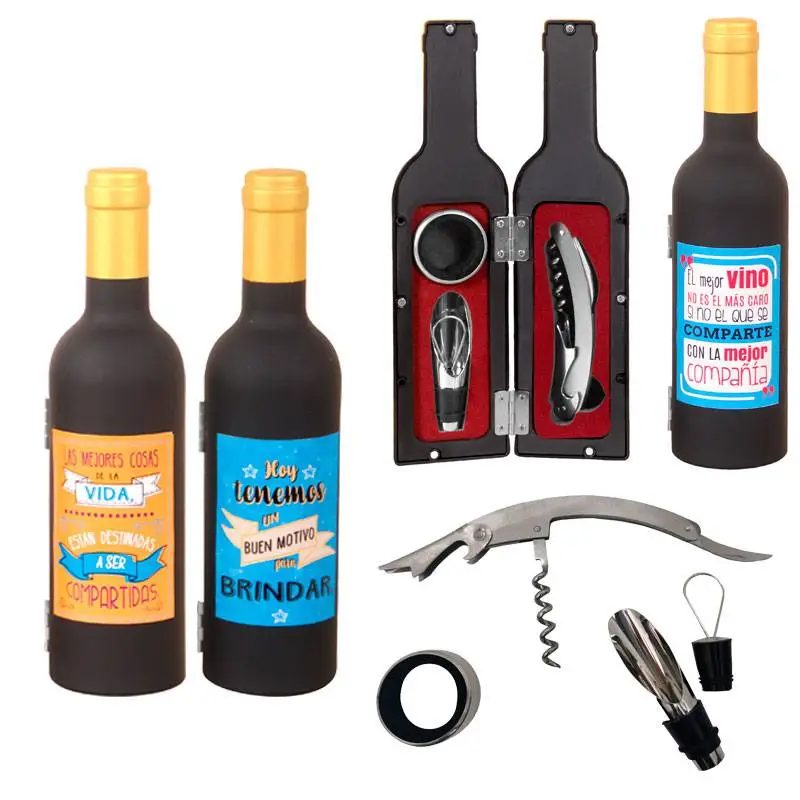 SET DE 3 PIEZAS DE VINO "LAS MEJORES COSAS"