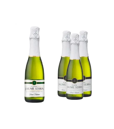 CAJA DE 12 BOTELLAS DE CAVA JAUME SERRA 37 CL