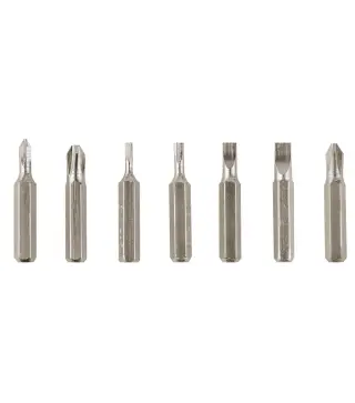 MULTIHERRAMIENTAS METAL CON 6 ACCESORIOS ROJO