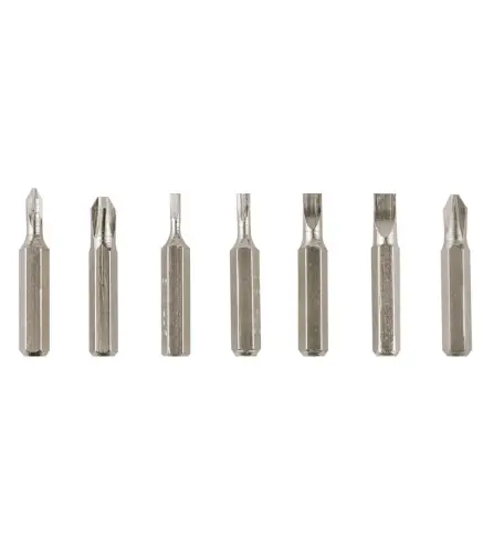 MULTIHERRAMIENTAS METAL CON 6 ACCESORIOS ROJO