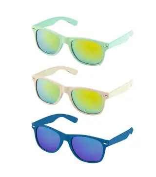 GAFAS DE SOL ECO FIBRA DE TRIGO Y PP COLOR AZUL