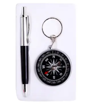 BOLÍGRAFO + BRÚJULA EN CAJA PVC