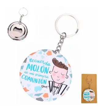 LLAVERO CHAPA ABRIDOR "RECUERDO MOLÓN"