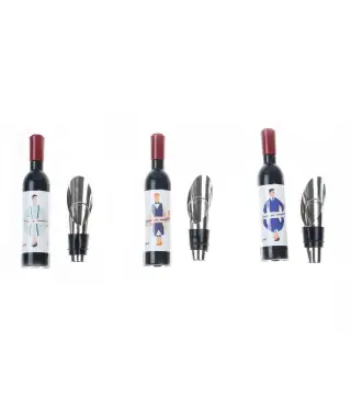 SET SACACORCHOS MAGNÉTICO + TAPÓN DE VINO CARTAMEN