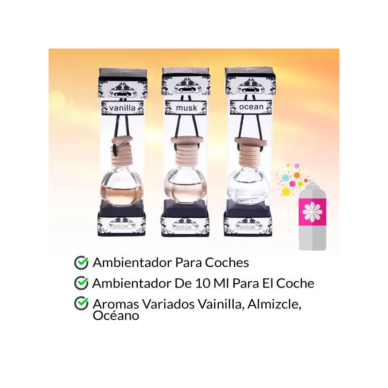 LOTE 12 FRAGANCIA AMBIENTADOR PARA COCHE