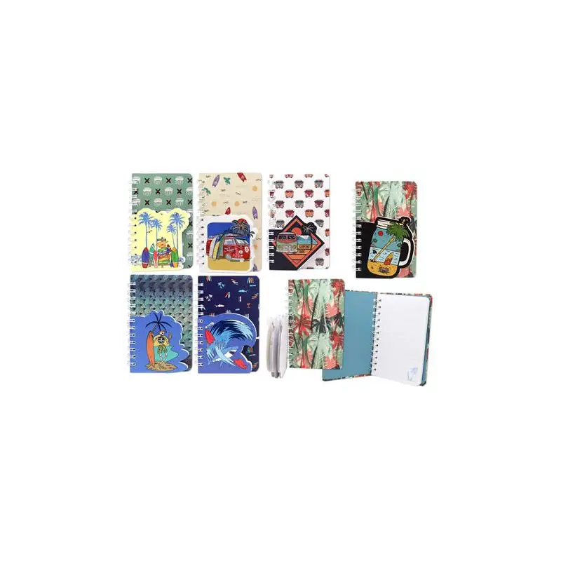 LOTE DE 48 LIBRETAS DOBLE SURFERA ANILLAS