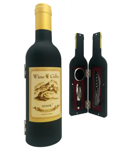 CAJA 192 SET BOTELLAS VINO 3 PIEZAS