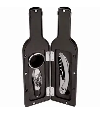 CAJA 192 SET BOTELLAS VINO 3 PIEZAS