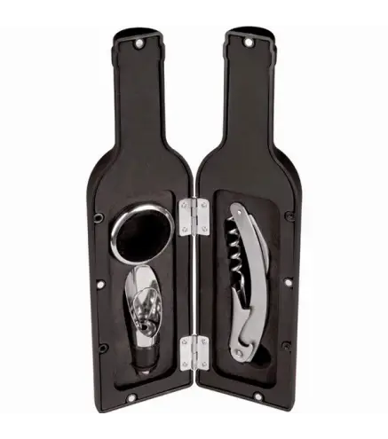 CAJA 192 SET BOTELLAS VINO 3 PIEZAS