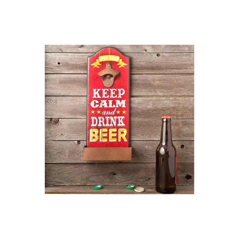 CAJA DE 448 ABRIDORES DE PARED "KEEP CALM"