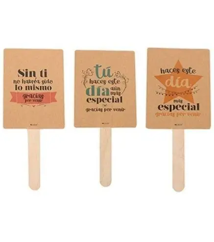 CAJA DE 500 PAI PAIS KRAFT "GRACIAS POR VENIR"