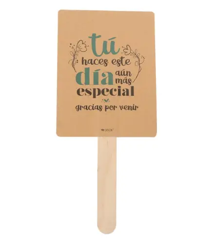 CAJA DE 500 PAI PAIS KRAFT "GRACIAS POR VENIR"