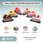 DULCE PORCIÓN PASTEL TOALLA