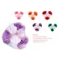 6 FLORES DE JABON PRESENTADAS EN ESTUCHE CORAZON