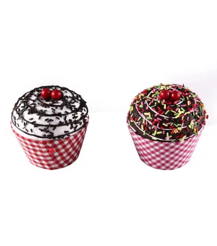 CAJITA EN FORMA DE TARRINA DE HELADO "CUPCAKE"