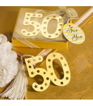 ELEGANTE PUNTO DE LIBRO 50 ANIVERSARIO