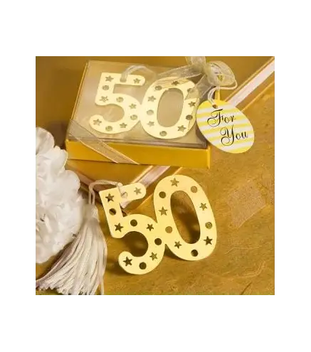 ELEGANTE PUNTO DE LIBRO 50 ANIVERSARIO