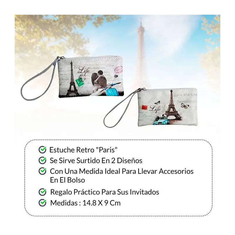 PORTATODO RETRO "PARIS"