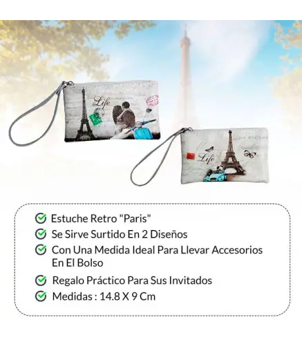 PORTATODO RETRO "PARIS"