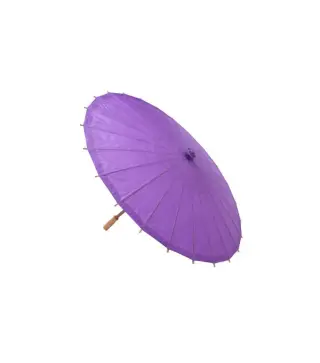 PARASOL PAPEL BAMBÚ LILA