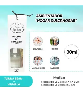 AMBIENTADOR "HOME SWEET HOME" 15ML