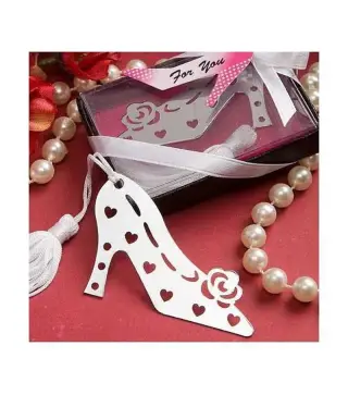 ELEGANTE PUNTO DE LIBRO ZAPATO "LOVERS" EN CAJITA