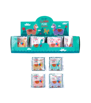 BORRADOR POMPON "LLAMAS"