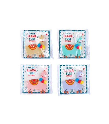 BORRADOR POMPON "LLAMAS"