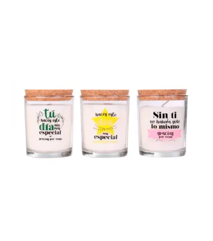 VELA "GRACIAS POR VENIR"
