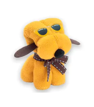 TOALLA PERRITO MICROFIBRA EN CAJA DE REGALO