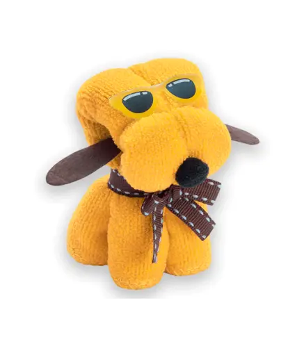TOALLA PERRITO MICROFIBRA EN CAJA DE REGALO