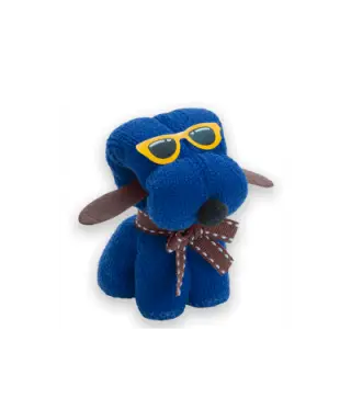 TOALLA PERRITO MICROFIBRA EN CAJA DE REGALO