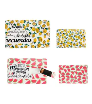 USB "INOLVIDABLES RECUERDOS" 8 GB