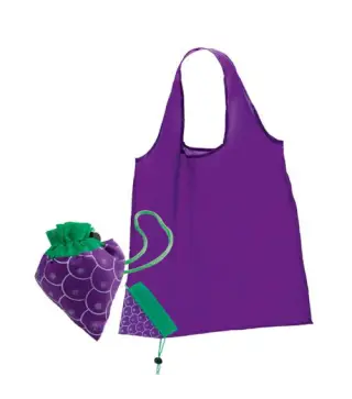 BOLSA PLEGABLE FRUITS UVA