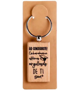 LLAVERO MADERA "GRADUACIÓN"