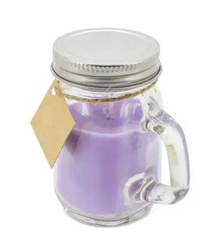 VELA JARRITA CON TAPA DE METAL