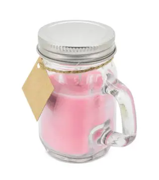 VELA JARRITA CON TAPA DE METAL