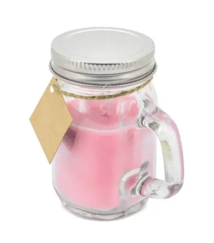 VELA JARRITA CON TAPA DE METAL