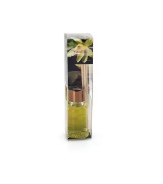 DIFUSOR AROMÁTICO AMBIENTADOR VAINILLA AMARILLO