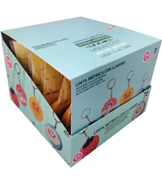 METRO MEDIDOR LLAVERO EN DISPLAY